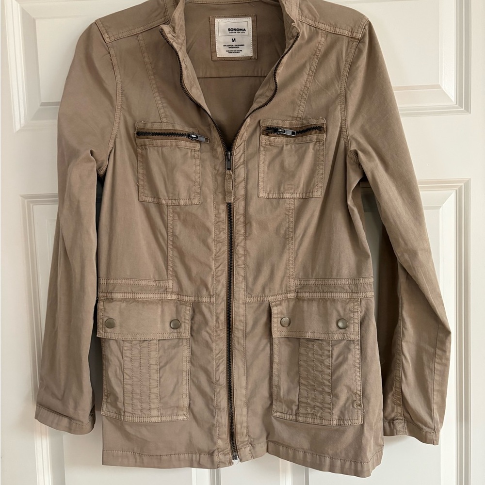 Sonoma Women's Utility Jacket in Tan